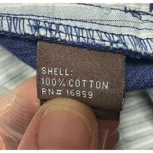 J. McLaughlin Men's Blue Flat Front Corduroy Pants - Size 34x30 - Picture 7 of 7